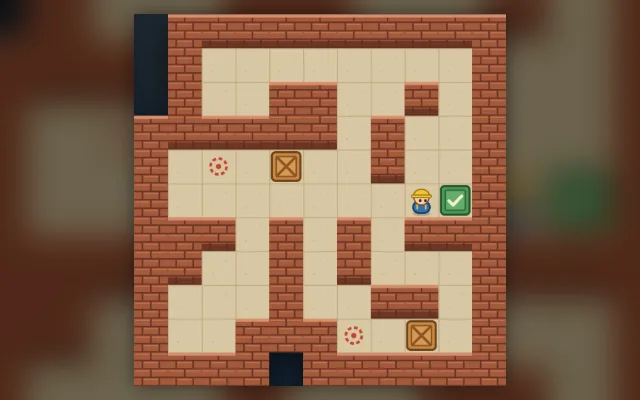 Box Push gameplay screenshot