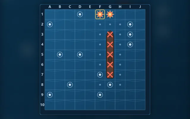 Sea Battle gameplay screenshot